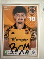 Hull City Mohamed Belloumi Hand Signed Panini 2025/2026 EFL Sticker