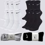 Nike Dri-FIT Everyday Cushioned Training Crew Unisex 3-6 Pairs Socks Size M/L