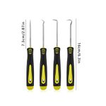 4 Pieces Long Pick & Hook Set Gasket Puller Pick Tools for Removing Car Auto Oil