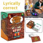 Lyrically Correct 90's 2000's Hip Hop & R&B Music Trivia Card Game for Friends