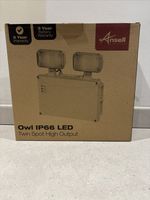 Brand New in Box Ansell Lighting Emergency Twinspot Owl IP66 LED Stalled/3nm/st/