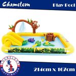 Children's  Play Pool Animal  themed 214cm x 181cm x 76cm Inflatable