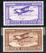 Egypt Stamps # C1-2 MLH VF Scott Value $45.00