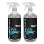 Tar and Glue Remover 2 x 1 L Spray, Fast Acting, Tar, Bitumen, Glue, CARSHARK