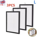 3Pcs HEPA Filter for MEACO Dehumidifier 20L 20LE Low Energy Platinum Filters UK