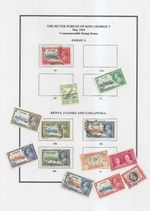 1935 SILVER JUBILEE King George V, COMMONWEALTH OMNIBUS -PAGES TO PRINT -PDF/ CD