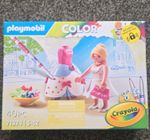 PLAYMOBIL Color Crayola Playset 40pc Creative Activity Set MPN 71374
