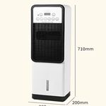 Portable Air Conditioner White/Black Digital, Ventless R-290 710mm 230x200
