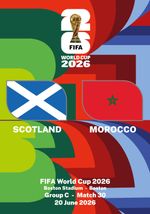 Program Scotland - Morocco World Cup 2026 Football Team
