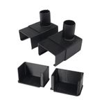 Halls Popular Greenhouse Gutter Kit 2 Outlets And 2x Stop Ends high flow