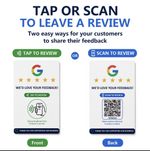 NFC Google Review Card