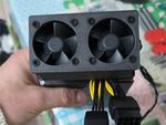 Nvidia Tesla P100 GPU 40mm Cooling Fan Mounting Adapter Bracket