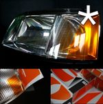 US design film for headlights VW T5 Transporter, Multivan, Caravelle 