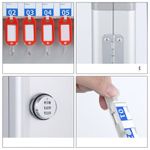Wall Mounted Key Cabinet Combination Secure Entry System Box for Hotel