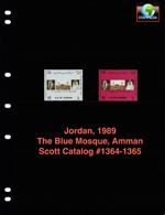 $1.30 Scott Value -  1989 JORDAN Blue Mosque Completion scarcer CV MNH NH UMM