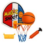 Mini Basketball Hoop Wall Mounted 34x27 cm Indoor Sports Activity Set For Kids