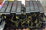 108x UK 4-Way Switched Extension Leads /PDU Power Strips – Job Lot – With Cables
