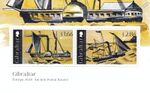 Europa 2020 Gibraltar: Ancient Postal Routes Mail Steam Packet Ships Stamp Sheet