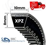 XPZ SEC COGGED V BELT (XPZ SECTION BRANDED 10 x 8MM V BELT ) - CHOOSE SIZE IN MM