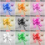 50pc Pull Bows 30mm Large Small Gift Wrap Florist Ribbon Wedding Car Decoration