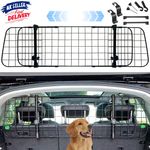 Universal Mesh Dog Guard for Car Boot Travel Barrier Heavy Duty Adjustable Pet
