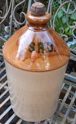 WW1 SRD STONE JAR IN EXCELLENT CONDTION