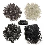 Wig Clips Set – Metal Snap Hair Extension Clips for Wigs & Wefts | Secure