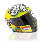 Valentino Rossi VR46 1:5 Scale Moto GP Mini Herlmet Misano 2011