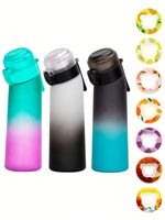 650Ml Air Water Bottle with 7PCS Pods Flavoured Water Bottle Up Zero Sugar