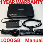 HUMAX HDR-1100S 1000GB 1TB HDD Twin Tuner Freesat HD TV Smart Recorder WARRANTY