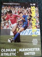 Oldham Athletic v Manchester United FA Cup Semi Final Replay Programme 11/4/90