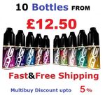 Edge E-liquid 10 x 10ml - Vape Juice - eliquid All Flavours & Strength