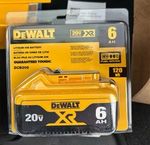 For DeWalt 18v 20V 6.0Ah Li-Ion XR Range Lithium Ion Genuine 5 Amp