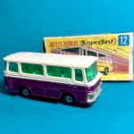 Vintage Matchbox Superfast No 12b Setra Coach 1970 Original Box