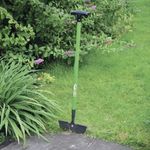 Half Moon Lawn Edger Manual Garden Border Tool Carbon Steel Turf Cutter