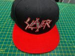 Slayer White Logo Snapback Baseball Cap Officially Licensed