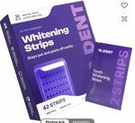 The original Dr Dent BEST PRICE Teeth Whitening Strips 14 Pack  Bright White. 