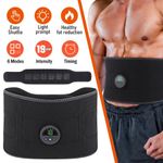 EMS Abdominal Muscle Toning Trainer ABS Stimulator Toner Fitness Weight Loss UK