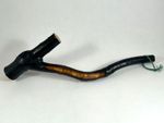Irish Shillelagh Black Wood Carved Stick Small 13 Inches