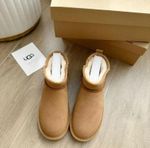 Winter Shoes Women's Classic Ultra Mini Boots Ankle Brown Black  Casual Shoes