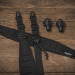 2 Point Rifle Sling 1 Inch HK Snap Hooks Adjustable 56-70 Inch Tactical Quality