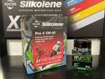BMW R1200GS LC OIL AND FILTER FULLY SYNTHETIC SILKOLENE 2013 TO 2018 