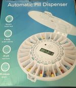 Automatic Pill Dispenser with 6 Alarms