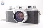 **Exc+5** Canon IIIA Rangefinder 35mm Silver Film Camera + 50mm f/1.5 From Japan