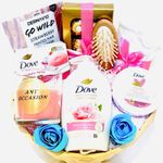 Ladies Pamper Hamper Gift Basket Personalised Birthday Spa Self Care Gift Set 