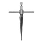 T Hand Tapered Reamer Tool 1/8"-1/2" (3-13mm) 6 Fluted Chamfer Metal Reamers