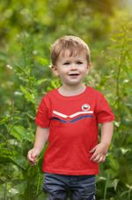BABY CZECH REPUBLIC Football T-Shirt  2024 Retro Strip, Boys Girls Babies