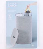 Joseph Joseph Tota 60L Easy-Empty Laundry Basket Removable Liner Grey