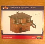 Bachmann Scenecraft LSWR Type 4 Signal Box Bude OO 1:76 Painted 44-061Z