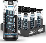 ABE Pre Workout Energy Drink Vitamins Amino Acids Caffeine Zero Sugar 12 x 330ml